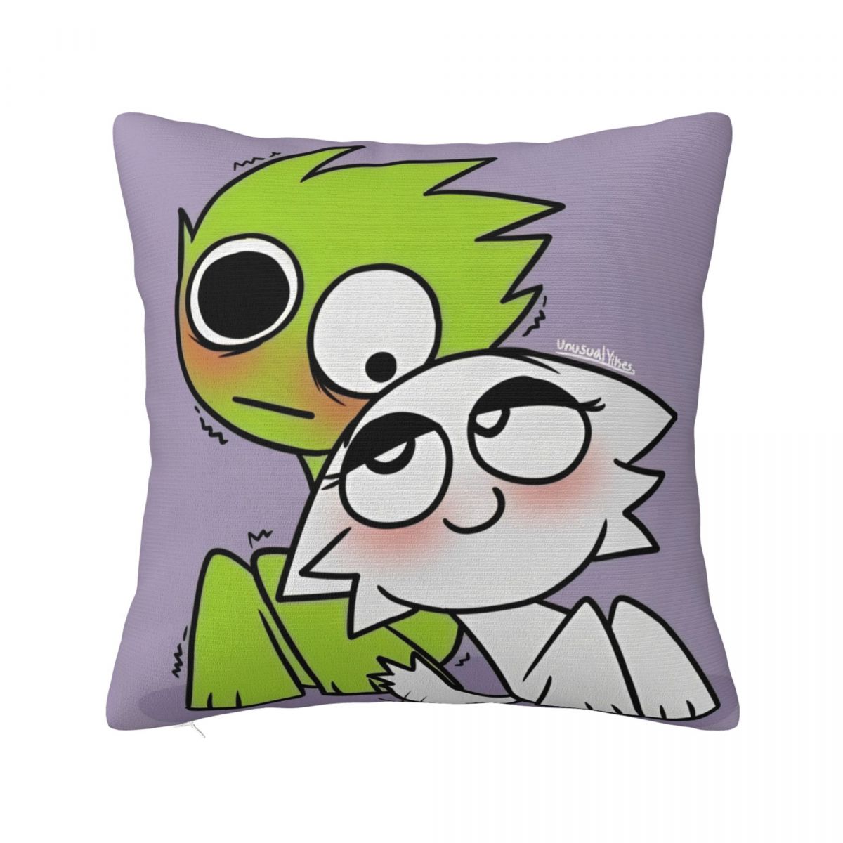 

Decorative Pillow Cover Sprunki Incredibox Merch Cartoon Game Home Throw Pillow Case Cover Zippered Multiple Sizes 12x12Inch