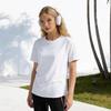 Women's Sports and Leisure Ice Silk Air Conditioner Breathable Quick Drying Versatile T-shirt