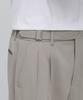Musinsa Standard Tapered Gurkha Slacks [Light Beige]