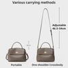 Texture Soft Women Leather Handbag, New Retro Small Square Bag, Versatile and Fashionable Shoulder Bag, Crossbody Women's Bag