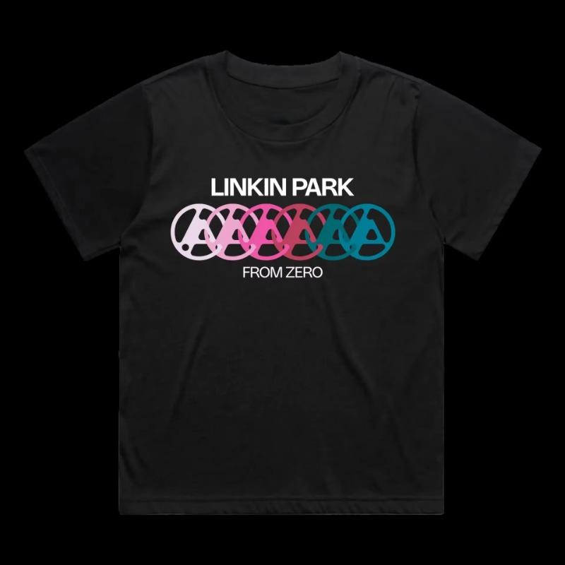2025 Linkin Park From Zero World Tour Surrounding Women Short Sleeve T-shirt Rock Fan Support T-shirt Oversize Top Tee Clothing