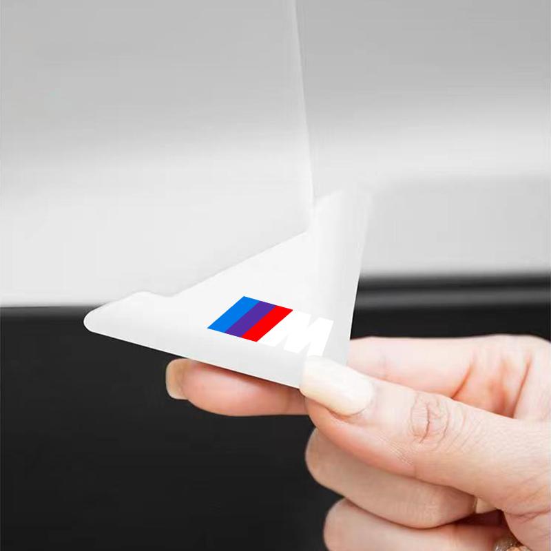 2Pcs Car Door Corner Silicone Protective Anti-Collision Cover For BMW M E34 E36 E60 E90 E46 E39 E70 F10 F20 F30 X5 X6 X1 M3 M5 M6 E71 F01 F02 F87