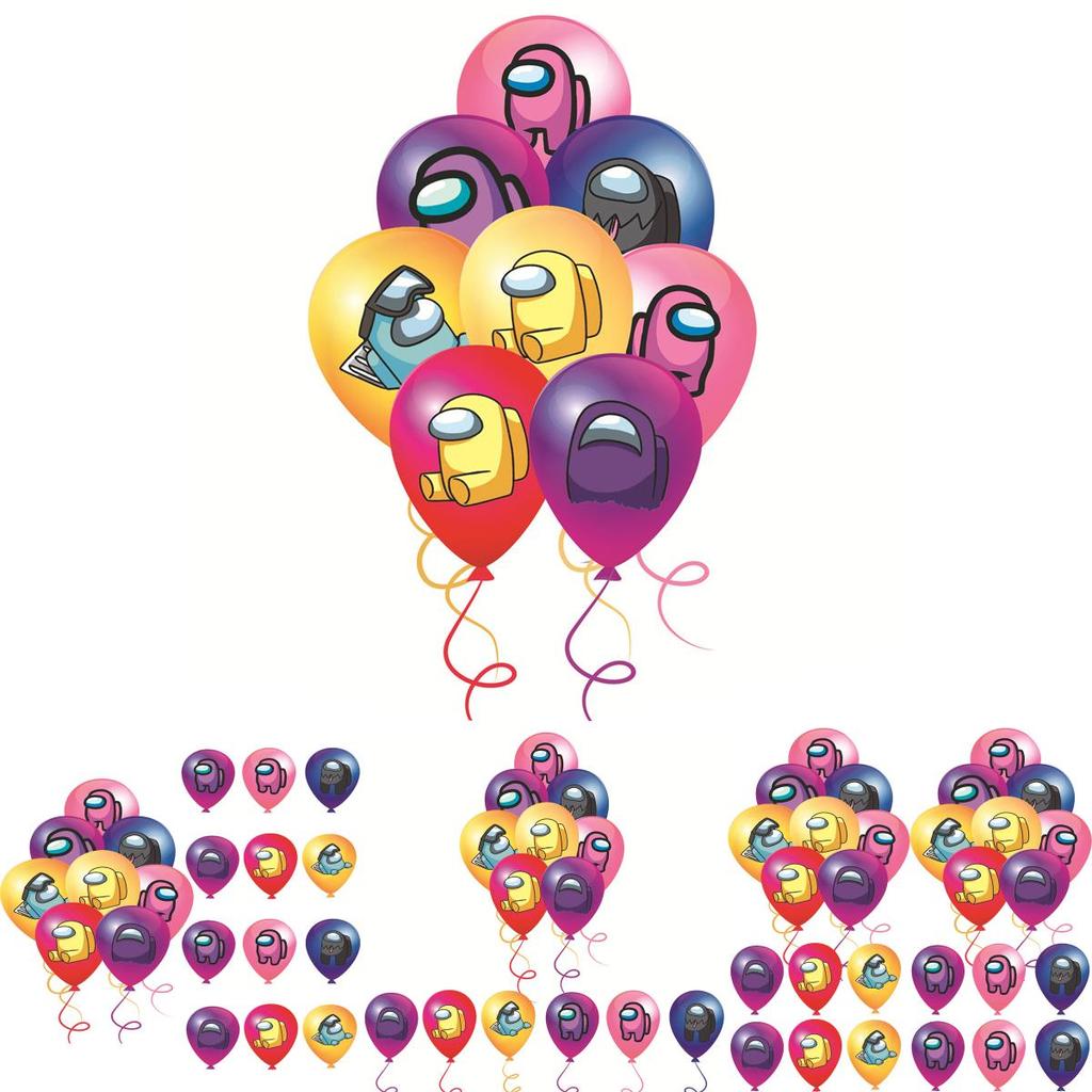 Balloons 12pcs Latex For Kids Birthday Party Baby Shower 12in Decor