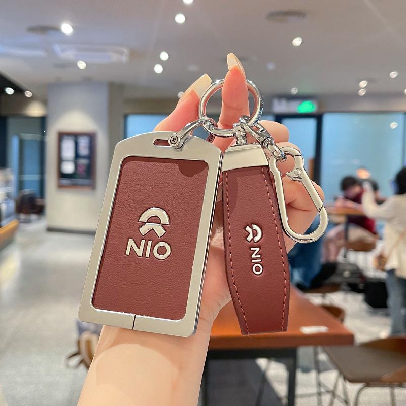Nio NFC Key Case for ES6, ET5T/ET5, EC6, ES8 - High-end Key Shell with Buckle for Men & Women