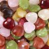 30pcs/Lot 15x15.5mm Double Colors Acrylic Beads for Jewelry Making Heart Cloud Beads Loose Spacer Beads DIY Bracelet Necklace