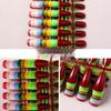 Solid Color Manicure Nail Tips Set with Multi-color Options - 240 Wearable Fake Nail Stickers