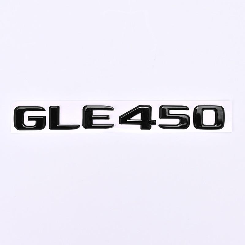 Compatible with New Mercedes GLE320, GLE400, GLE450, GLE500 Tail Badge Number Stickers