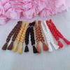 Doll Wigs Ponytail Braid Doll Wigs Blonde DIY Doll Hair Doll Wigs Braids Hair Chain