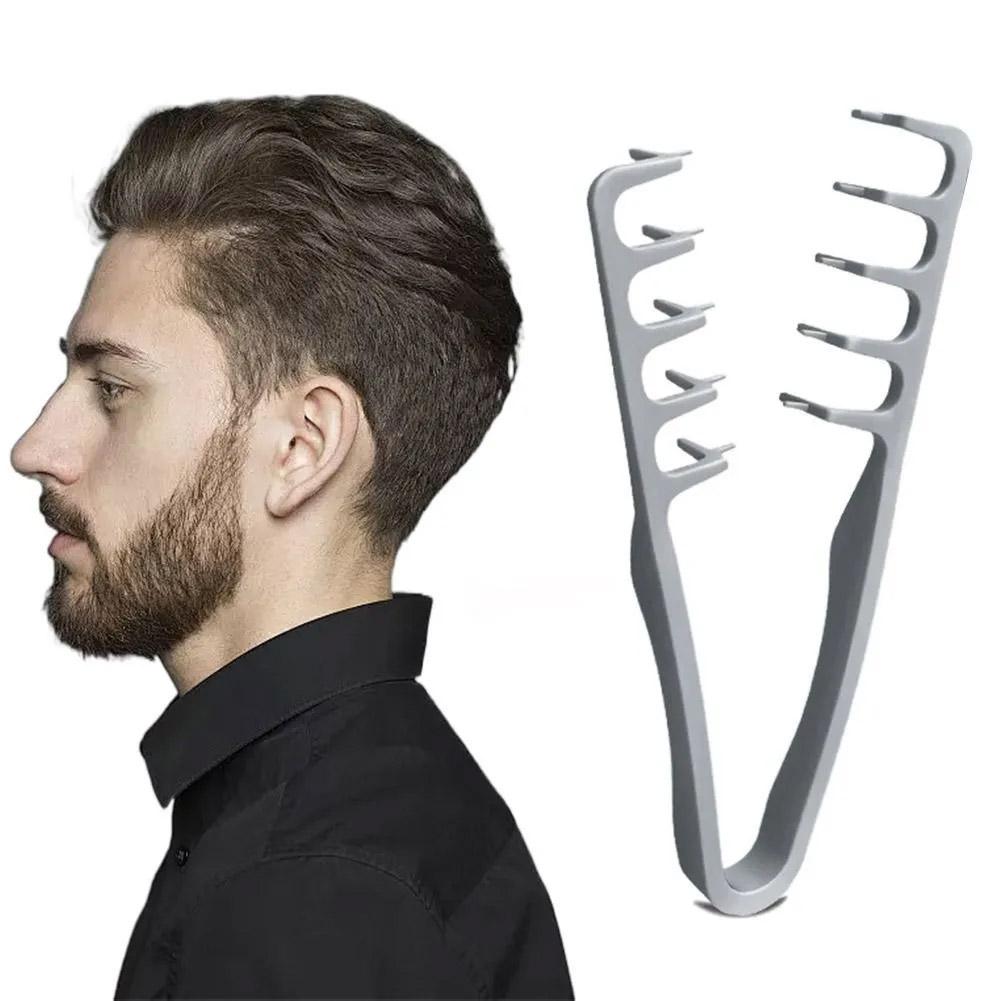 1/2/3PCS Korean-Inspired Textured Styling Comb Hair Root Lifter Volume Brush for Men Women 10 Textured Teeth by Korean Stylists