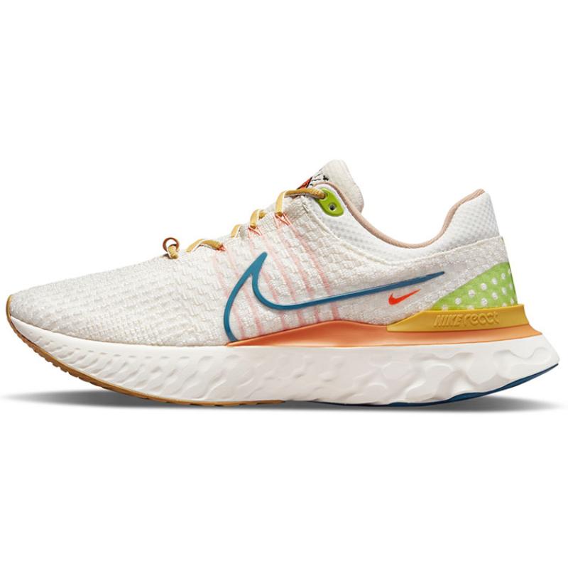 

Nike Кроссовки React Infinity Run 3 Flyknit Sun Club Парусный/Горячий карри DV1744-141 40