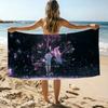 Cartoon A-lien S-Stage S Towel Beach Towel Oversized Quick Dry Towel Absorbent Soft Swim BeachTowels for Men Women