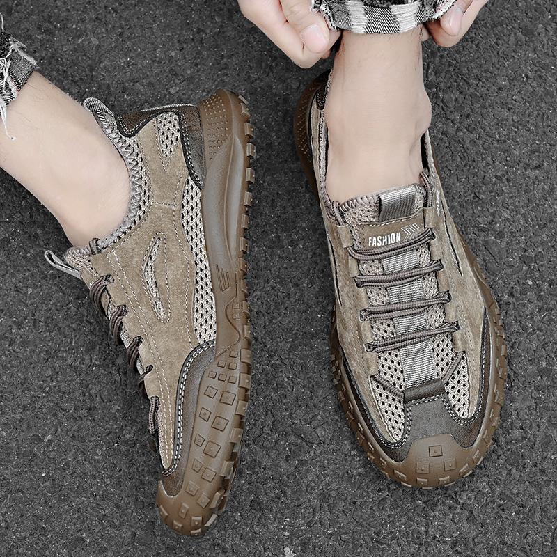 Men's Sneakers Luxury Casual Sports Tennis For Men Summer 2024 Comfortable Mesh Hiking Outdoor Fashion Trekking Shoes Footwear