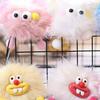 Doll Pendant Keychain Eggette Shape Plush Doll Lightweight Key Holder Easy to Carry Keychain Backpack Accessories