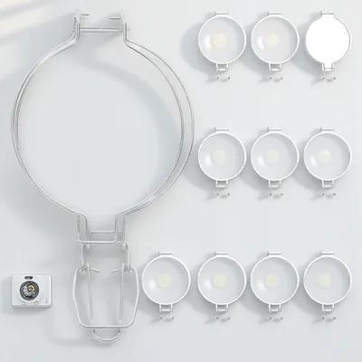 10 Piezas Hebilla de Alambre de Acero Inoxidable para Tarro de Vidrio Clip de Sellado Resistente Sujetador Metálico Versátil para Almacenamiento de Conservas de Cocina Casera