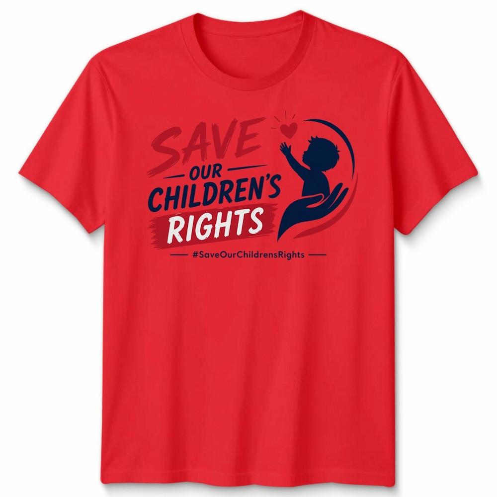 Save Our Childrens Rights Unisex T Shirt Advocacy Awareness Graphic Tee