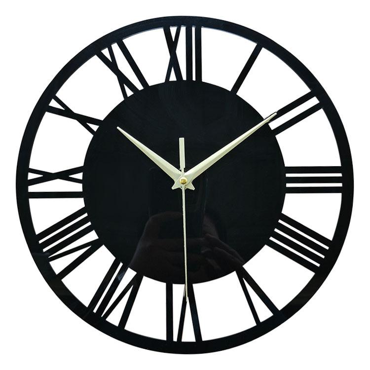 Modern Minimalist Decorative Wall Clock Silent Acrylic Material Minimalist Personality Atmospheric Art Quartz Clock