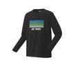 YONEX Unisex Long Sleeve 16817 Black L T-Shirt (Fit Style) (007)