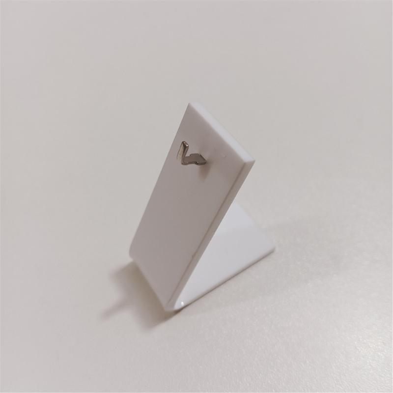 10Pcs Multipurpose L Shape Acrylic Earring Holders For Efficient Space Saving Jewelry Display At Homes Or Store