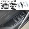 ABS/Steel Window Glass Lift Switch Panel Cover Trim Decoration Lamp Frame Sticker For Toyota Corolla Cross XG10   2024+