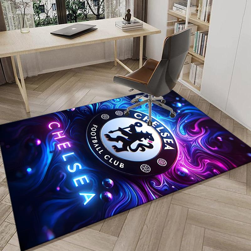 Football Club Emblem lion Carpet, Chair Rug,Rug for Office Bedroom living rooms, Doormat decor Fan Gift Christmas Gift