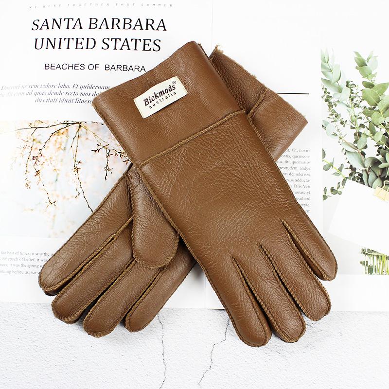 

Хутряні рукавички з овчини 2020 року. Жіночі потовщені зимові теплі на відкритому повітрі вітрозахисні мотоциклетні кольорові шкіряні рукавички для пальців One Size