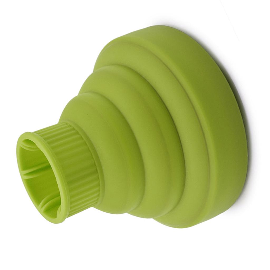 Silicone Collapsible Hair Dryer Diffuser Travel Portable Folding Blow Dryer Diffuser Attachment