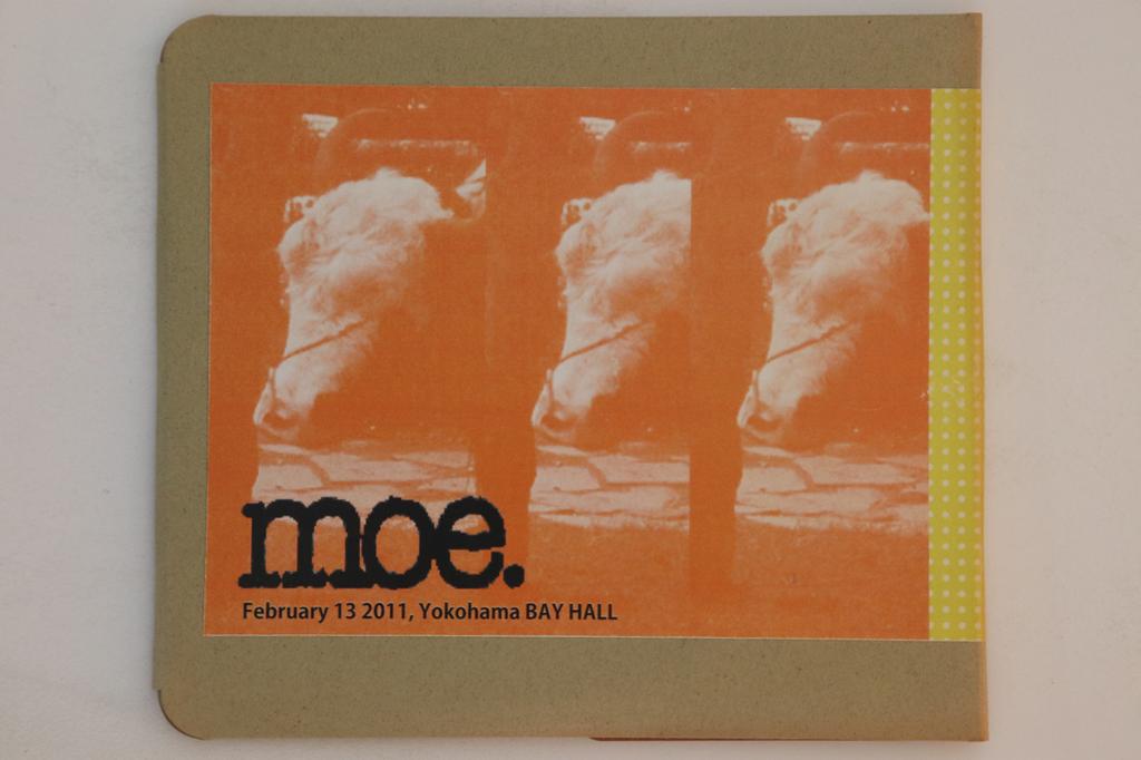 CD MOE. - February 13 2011, Yokohama Bay Hall D10108 VITA SOLUTIONS  Japan Rock Used