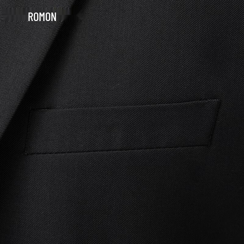 Romon Men's Business Suit Two-Piece Set