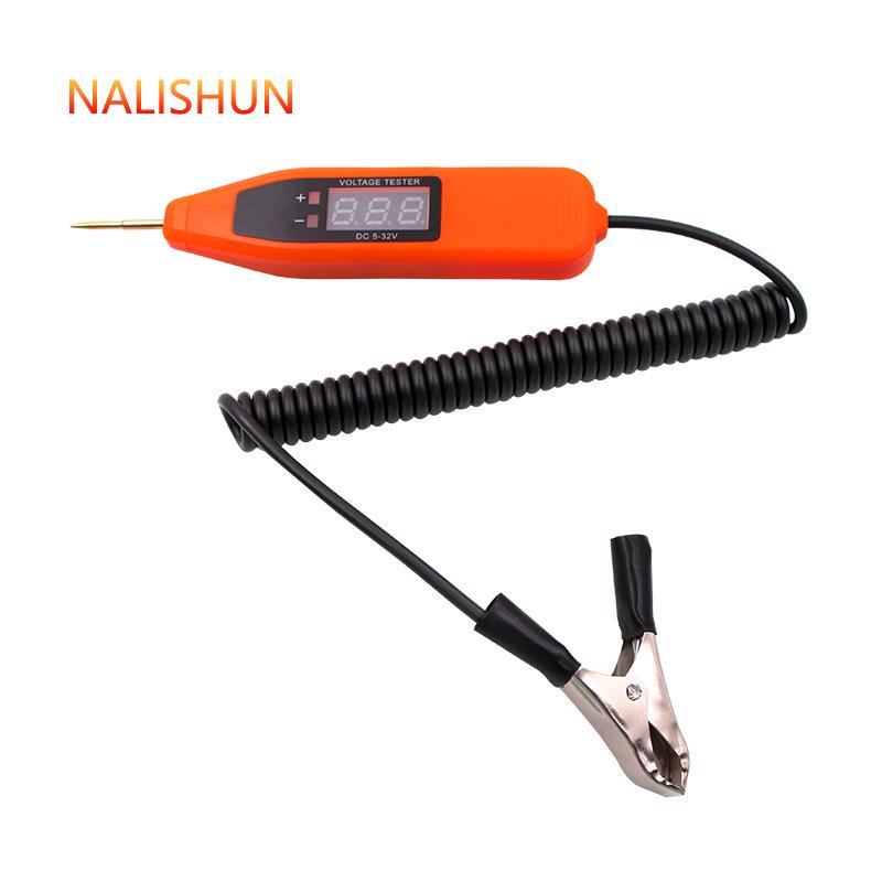 Digital Voltage Test Pen for Automotive Electrical Circuit Repair