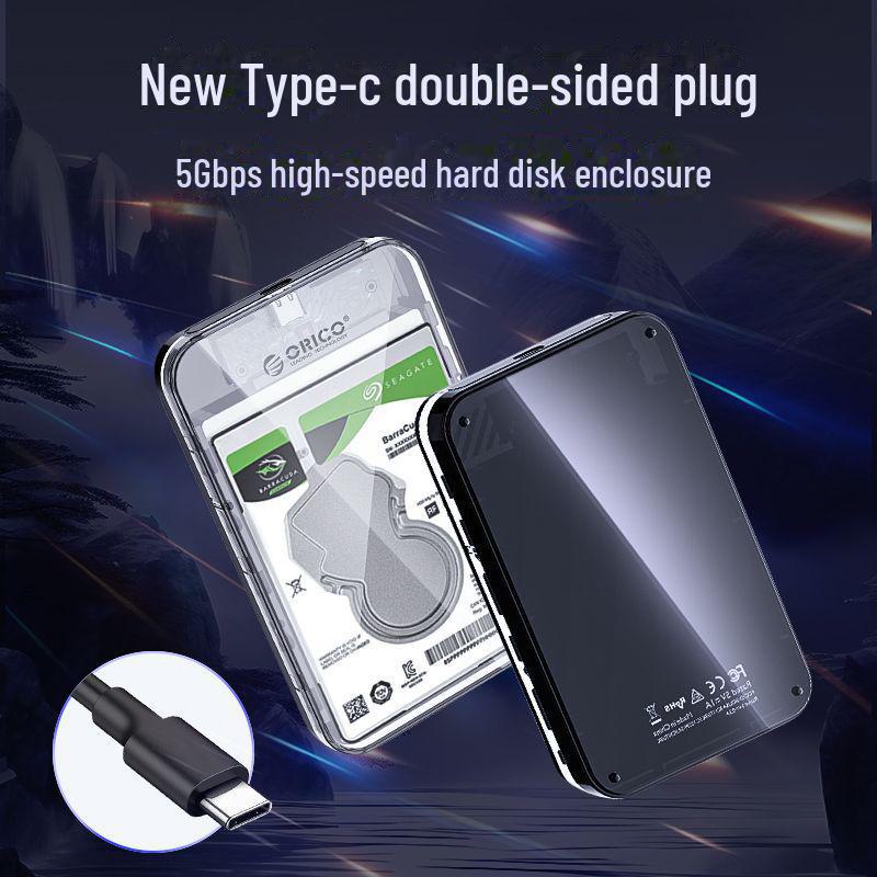 Orico 2,5" Externes Typ-C SATA SSD/HDD Gehäuse für Notebook