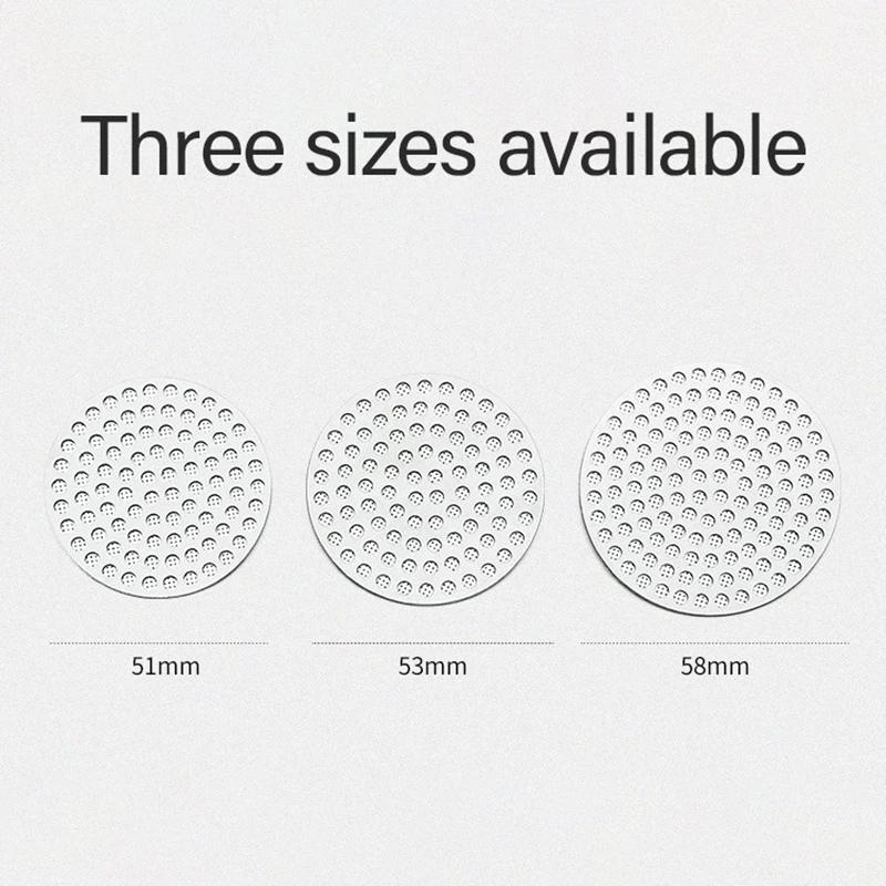 Reusable Coffee Puck Screen 51/53/58mm Stainless Steel Espresso Filter Barista Accessories KFGL02 for Portafilter
