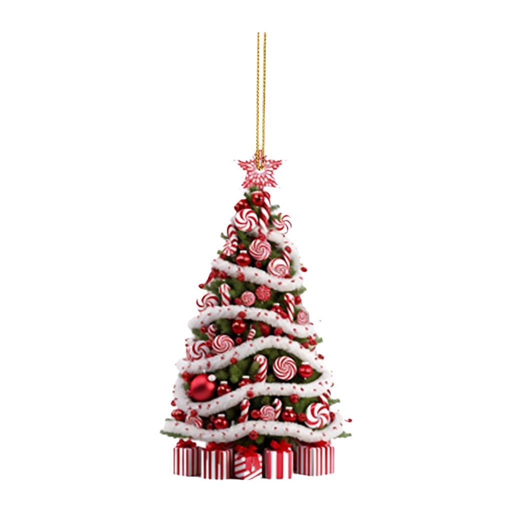 Christmas Decoration Decorative Celebration Xmas Hanging Pendant Party Supplies for Cabinet Office Living Room Home Bedroom