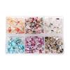 60g/Box Mixed Colorful Glass Crystal Crushed Stone Beads for DIY Resin Fillers Material Jewelry Making Accessories Nail Crafts