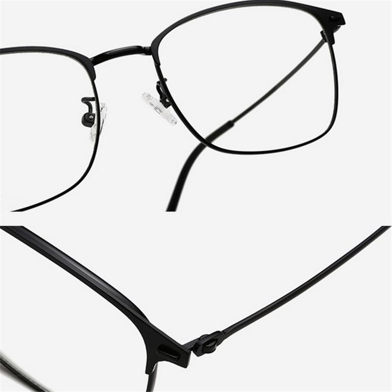 Sun Photochromic Lens Square Nearsighted Glasses Anti Blue Light Computer Prescription Eyeglasses Diopter 0 to 4 0