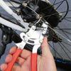 1 Pc Red & Silvery Bicycle Brake Shifter Gear Cable Caliper Tool