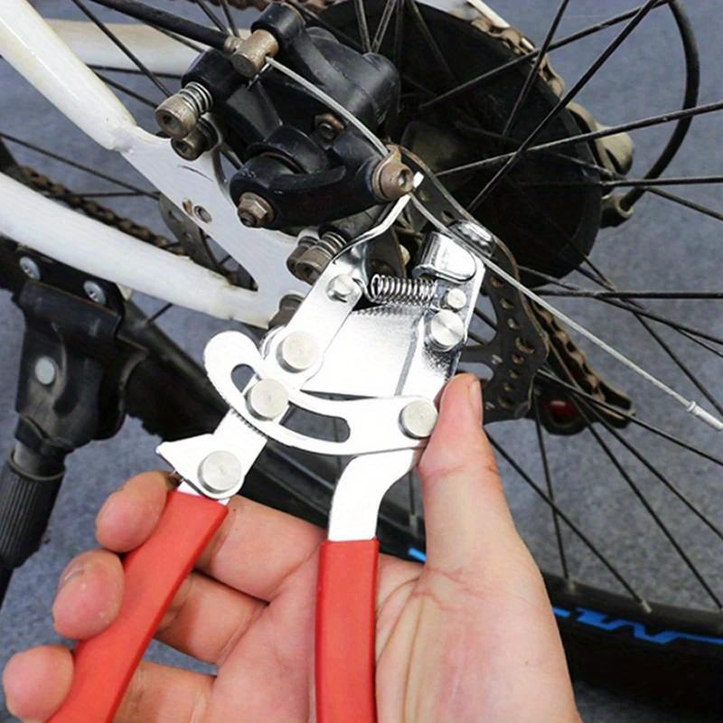 1 Pc Red & Silvery Bicycle Brake Shifter Gear Cable Caliper Tool
