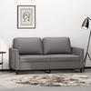 VidaXL 2-Seater Sofa, Loveseat with Pillows, Upholstered Sofa with Armrests and Backrest, Living Room Furniture, Modern, 359335