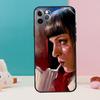 Mia Pulp Fiction Phone Case For iPhone 17 Air 16 14 13 12 11 15 Pro Max 12 13 mini 15 16 Plus 16e Cover Coque