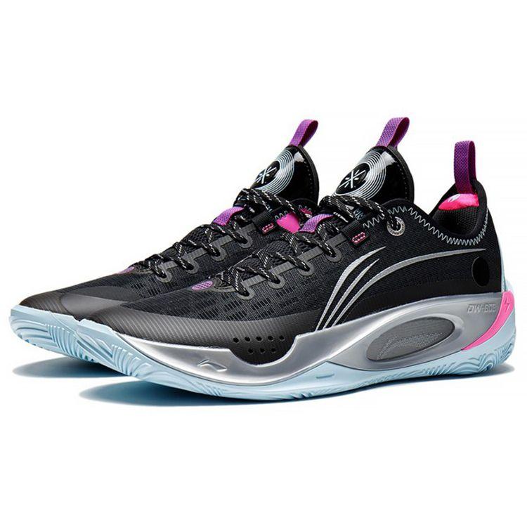 Li-Ning Wade 808 2 Team No Sleep Scarpe da Ginnastica da Uomo Nere ABPS037-4