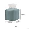 Creative Tissue Box Holder Leather for Bedroom Dressers