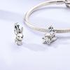 Fit Original Bracelet Copper Charms Butterfly Cute Dog Cat Beads Pendant Dragonfly Chain For Women Gift Diy Jewelry