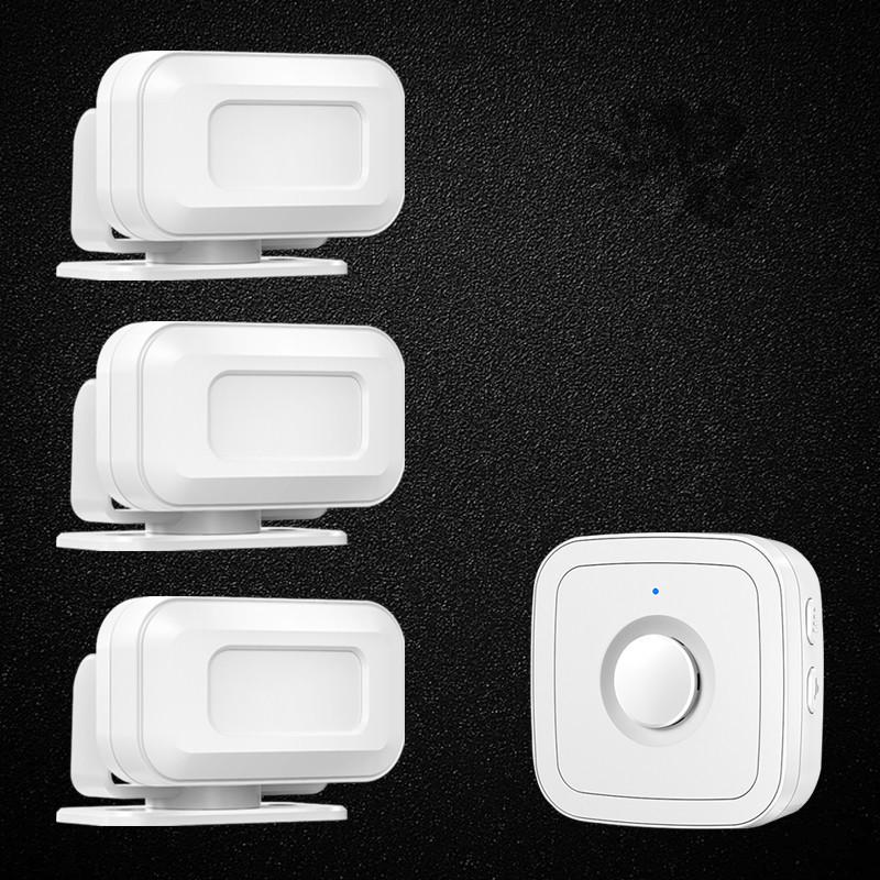Sensor Entrance Doorbell with Voice Prompts and Greeter Function