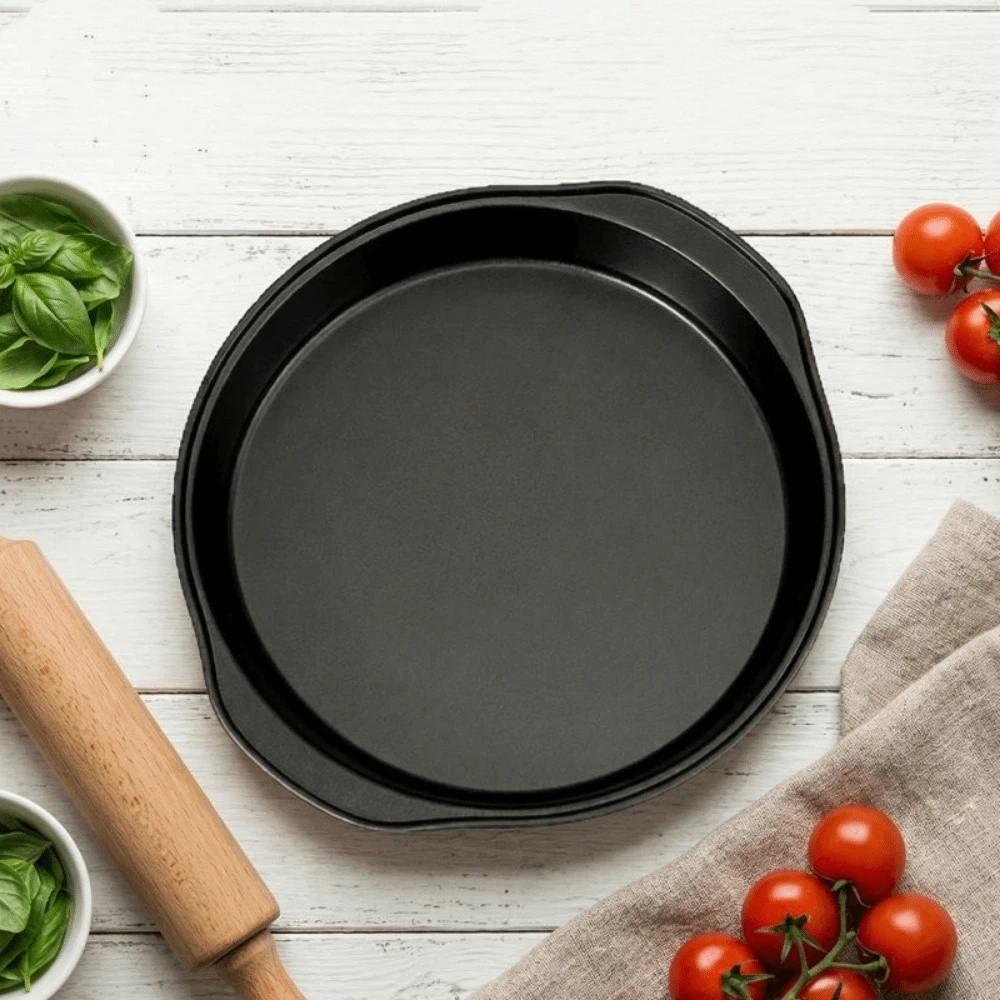 Durable Pizza Baking Pan Non-Stick Pizza Oven Tray Multi-Purpose Pizza Mould  Baking Tool