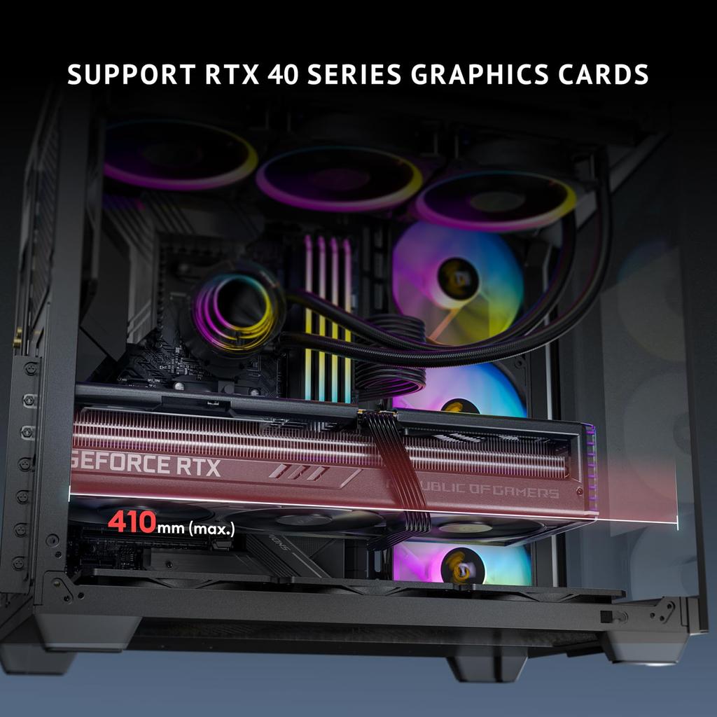 Antec PC-Gehäuse Pillarless Constellation C5 ARGB schwarz