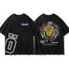 Top Summer Ohlins Black Tshirt Collection Motorcycle Shock Absorber Print Short Sleeve Tshirt Racing Fan Clothes