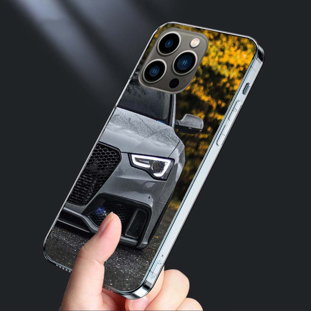 

Чехол для телефона для любителей автомобилей RS, упакованный - Для iPhone 16E 15 Pro 14 Plus 17E 16 17 Pro Max Air 11 12 13 Mini, ударопрочный, милый чехол iPhone 14