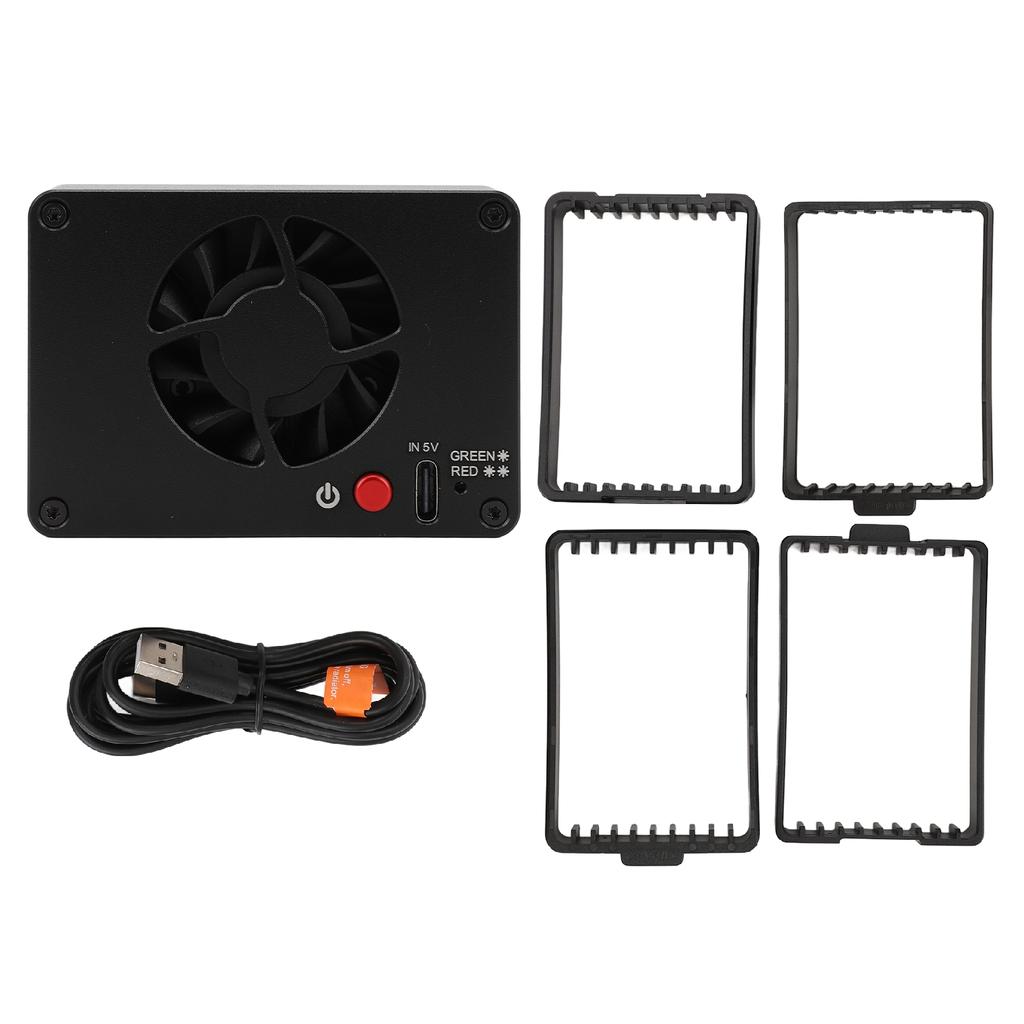 Camera Cooling Fan Semiconductor Radiator Low Noise 2 Level Speed for A7M4 ZVE1 A6700 A7C2 A7S3