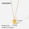 Designer Fine Pendant Necklaces Waterproof Hypoallernic Stainless Steel Pendants Necklace Jewelry for Women