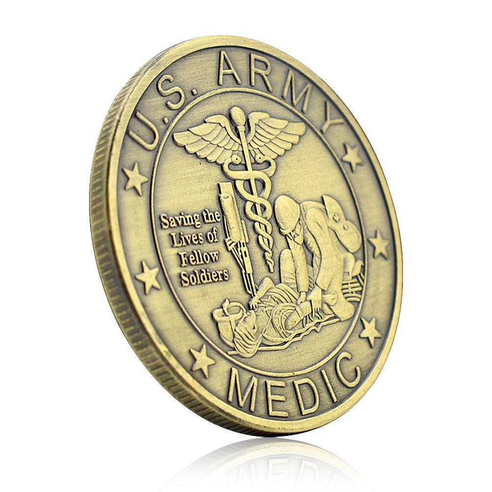 1775 US Department of the Army Challenge Coin Medal Bronze Medal Commemorative Medal Home Decoration Collection Gift