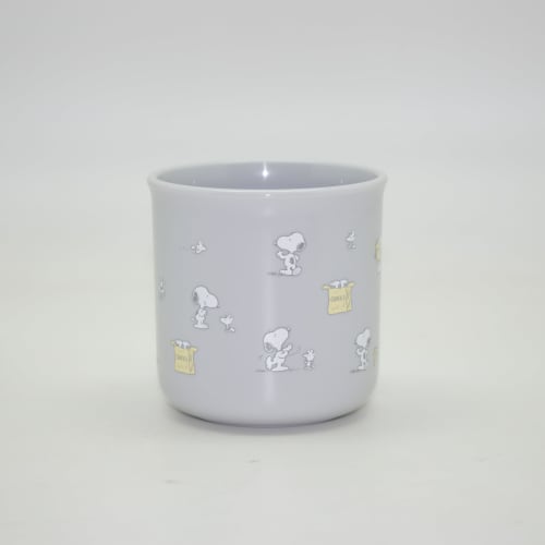 OSK Snoopy C-1 Plastic Cup, SNOOPY PEANUTS, Dishwasher, Dryer, Microwave, Antibacterial